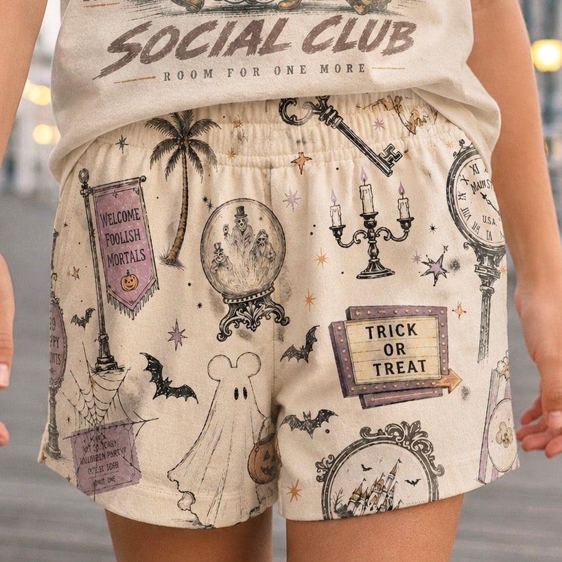 Happy Haunts Women’s Breezy Shorts