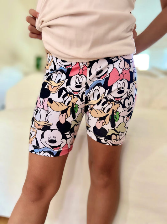 Kids Handcrafted Fab 5 Friends Bike Shorts