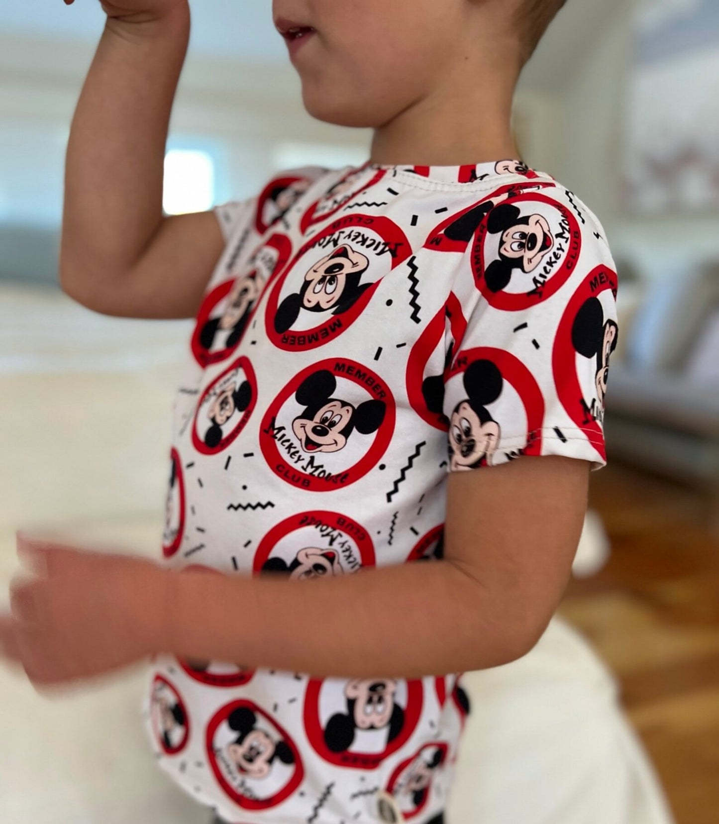 Kids Handcrafted Mouse Club Tee