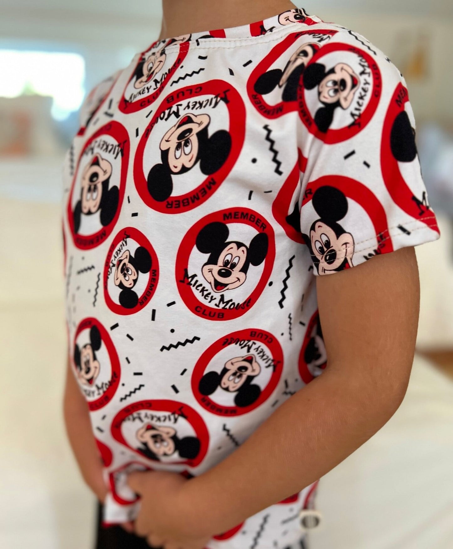 Kids Handcrafted Mouse Club Tee