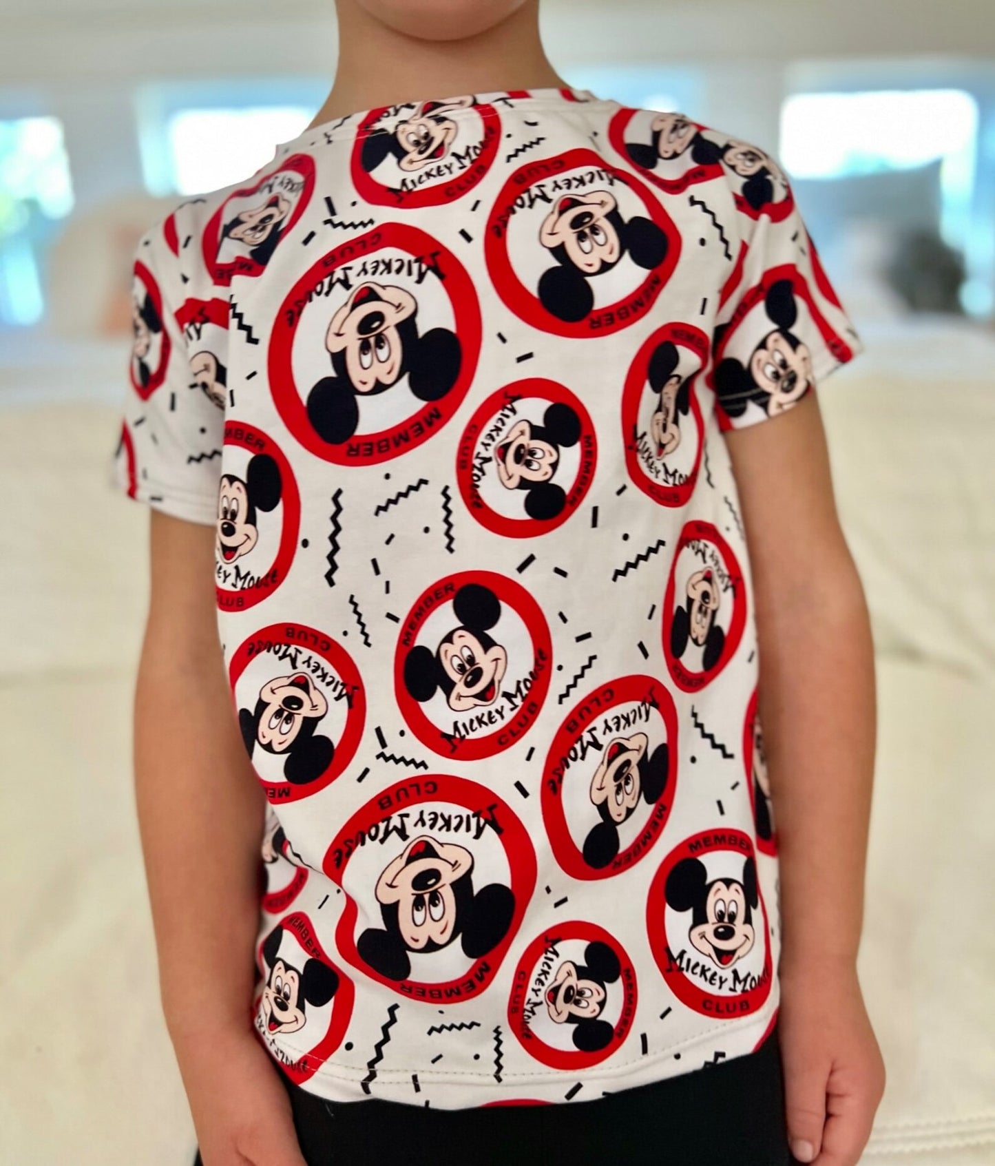 Kids Handcrafted Mouse Club Tee
