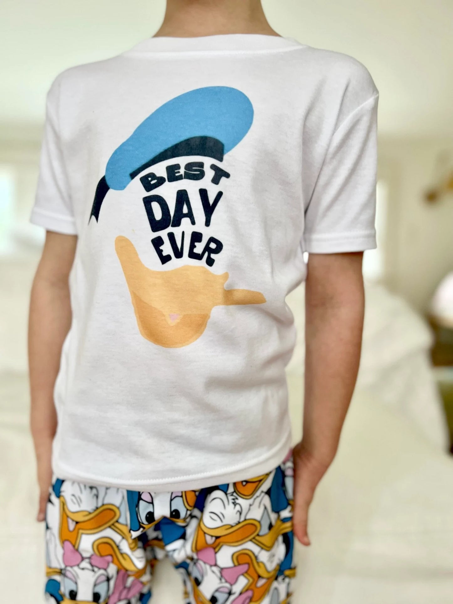 Kids Mr. Duck Graphic Tee & Optional Bottoms