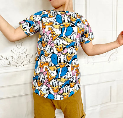 Kids Handcrafted Duck Duo Top