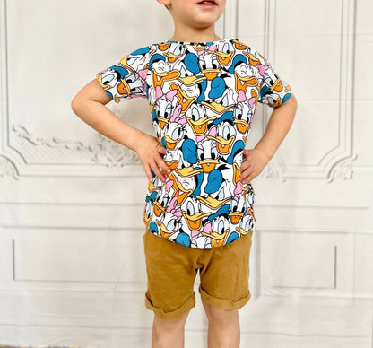Kids Handcrafted Duck Duo Top
