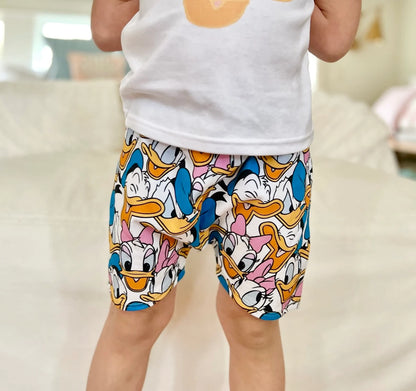 Kids Mr. Duck Graphic Tee & Optional Bottoms