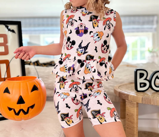 Kids Handcrafted Fab 5 Flutter Tank & Optional Bottoms