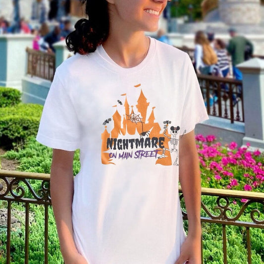 Nightmare on Main Street Family Graphic Tee