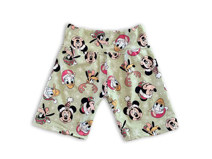 Adult Handcrafted Fab 5 Christmas Bike Shorts