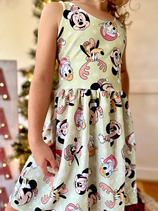 Fab 5 Friends Christmas Dress