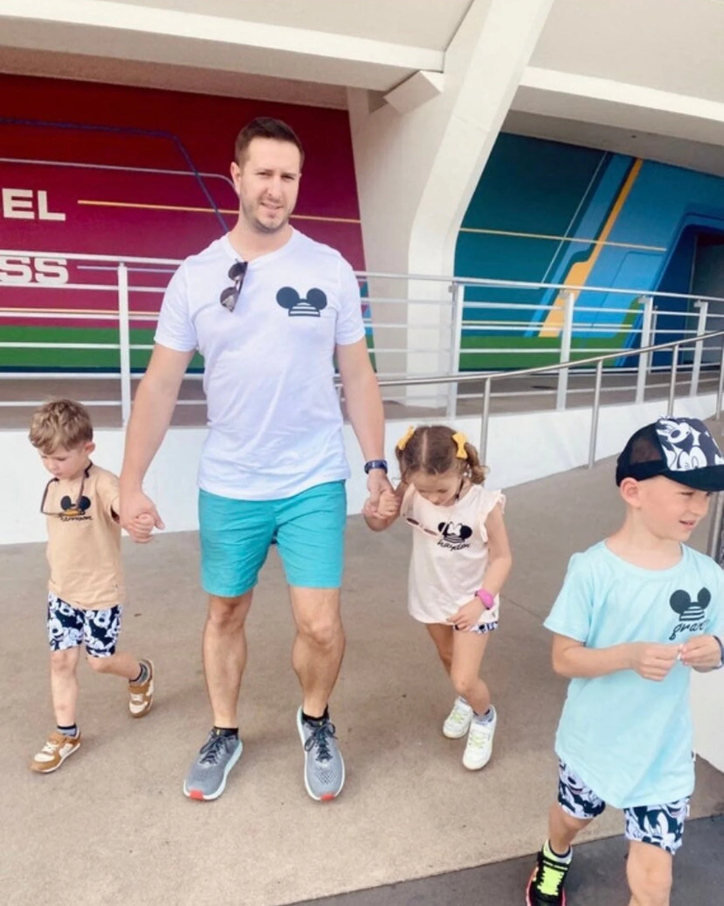 Mr. & Mrs. Mouse Customizable Family Graphic Tee