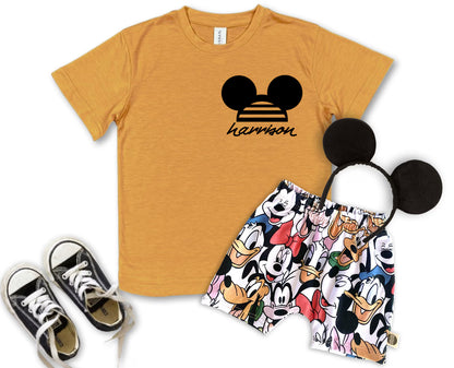 Mr. & Mrs. Mouse Customizable Family Graphic Tee
