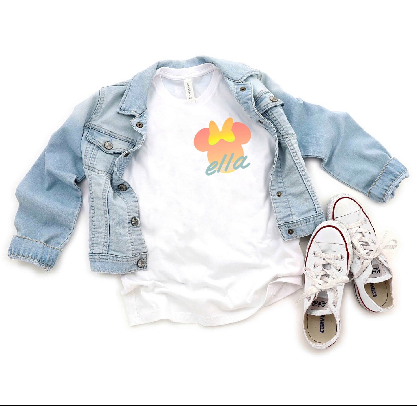 Sunset Mouse Cruise Family Graphic Tee