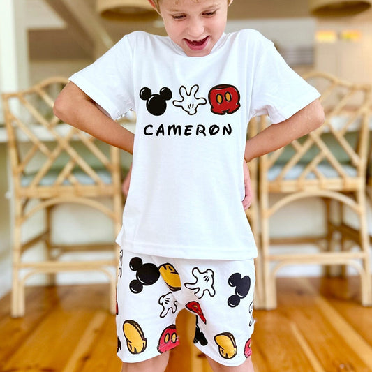 Kids Magic Mouse Graphic Tee & Optional Bottoms