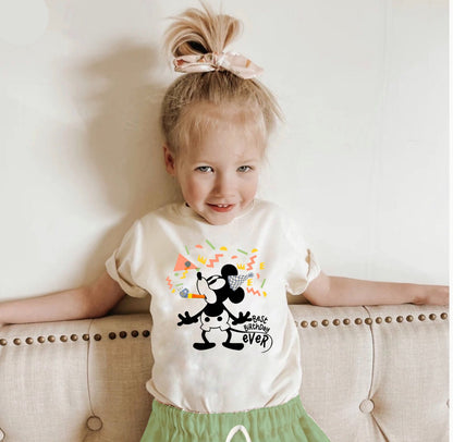 Best Birthday Ever Family Graphic Tee