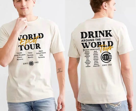 World Tour World Showcase Band Graphic Tee