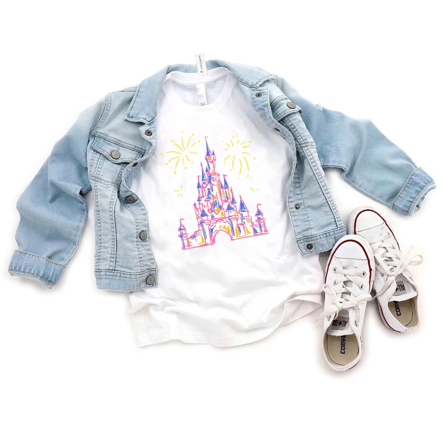 Castle Sketch Family Graphic Tee