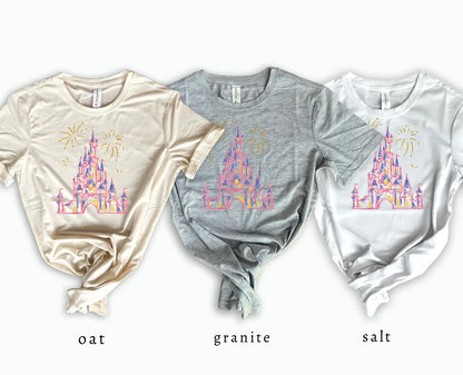 Castle Sketch Family Graphic Tee