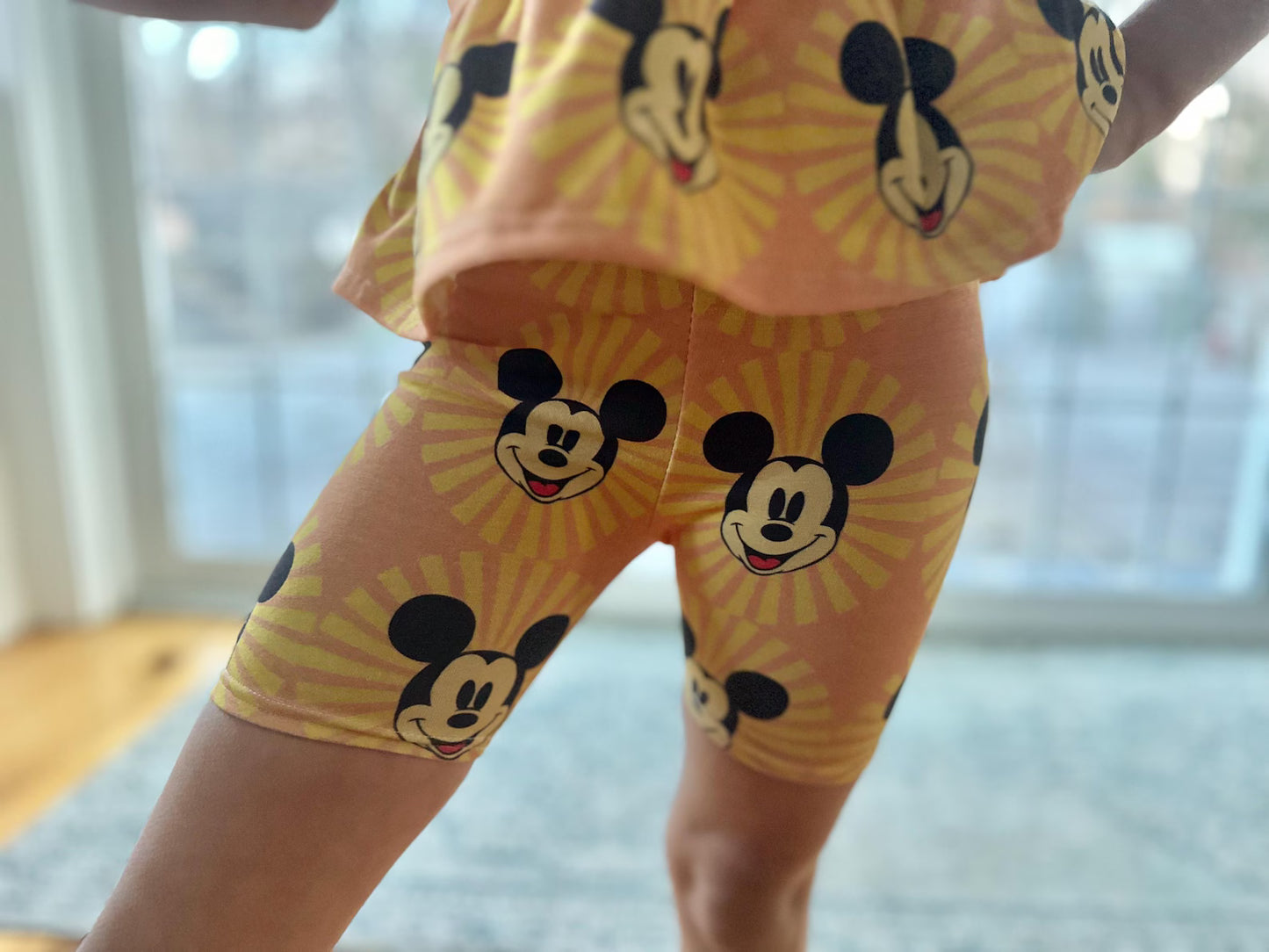 Kids Handcrafted Sunshine Mouse Ruffle Tank & Optional Bottoms