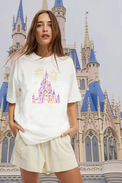 Castle Sketch Family Graphic Tee