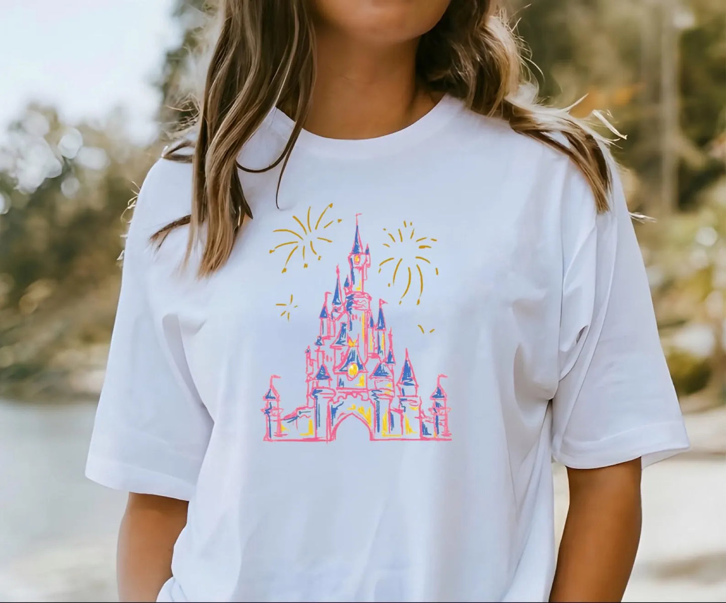 Castle Sketch Family Graphic Tee