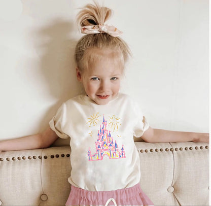 Castle Sketch Family Graphic Tee