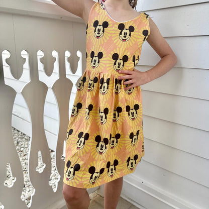 Kids Handcrafted Sunshine Mouse Twirl Dress