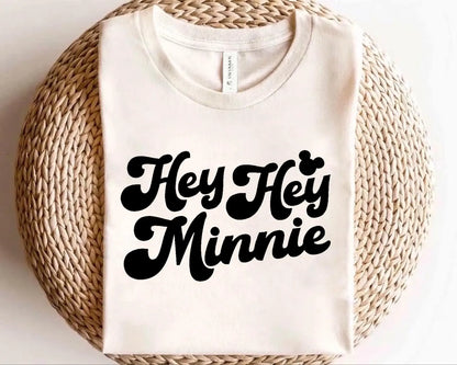 Kids Hey Minnie Graphic Tee & Optional Bottoms
