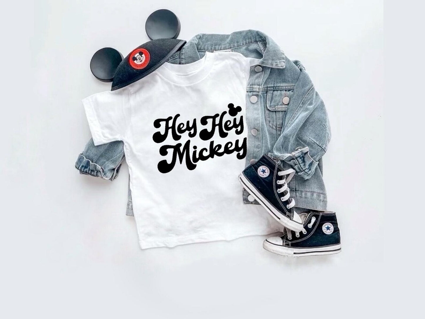 Hey Mickey / Minnie Family Graphic Tee