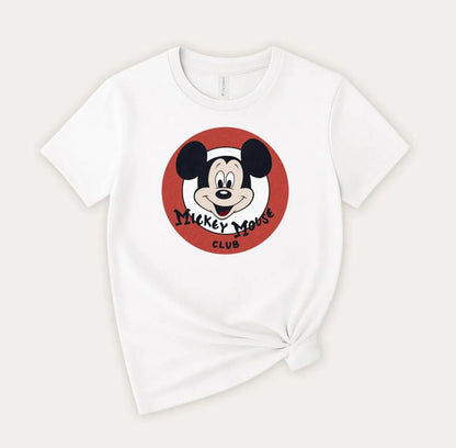 Retro Mouse Club Family Graphic Tee
