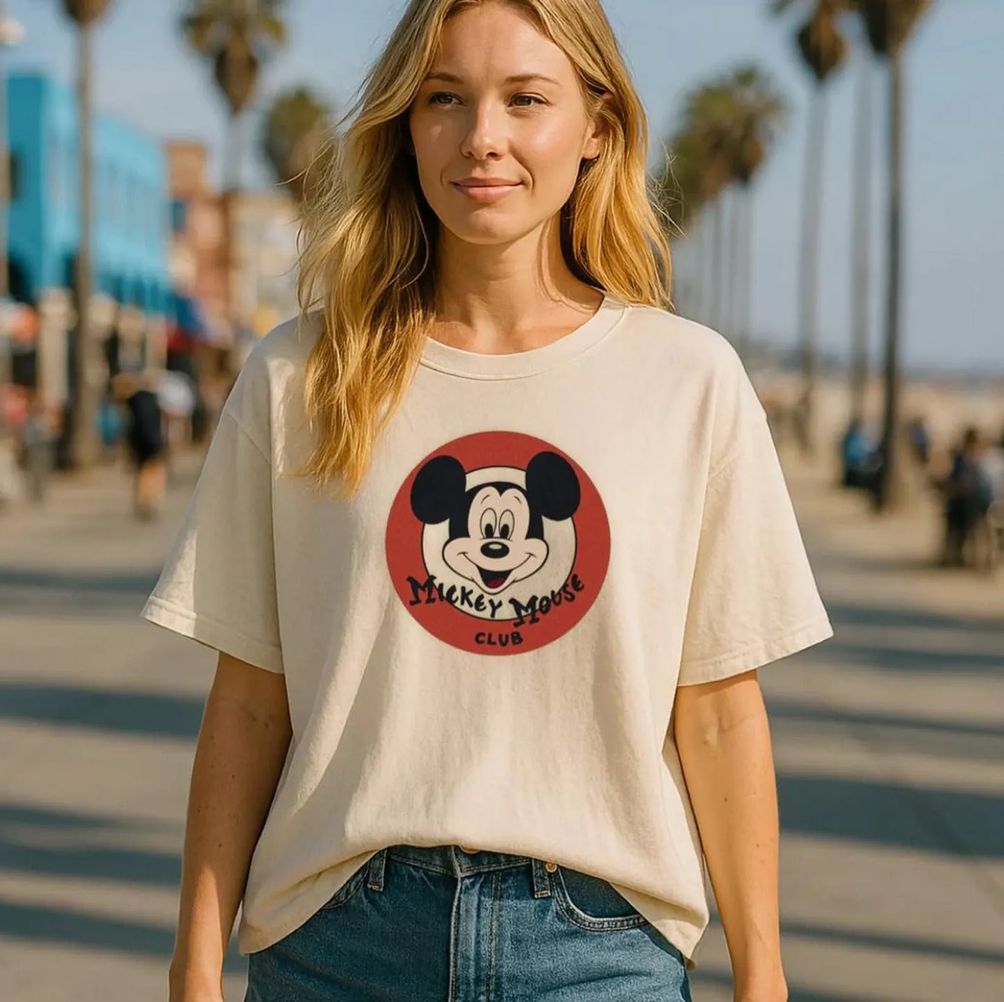Retro Mouse Club Family Graphic Tee