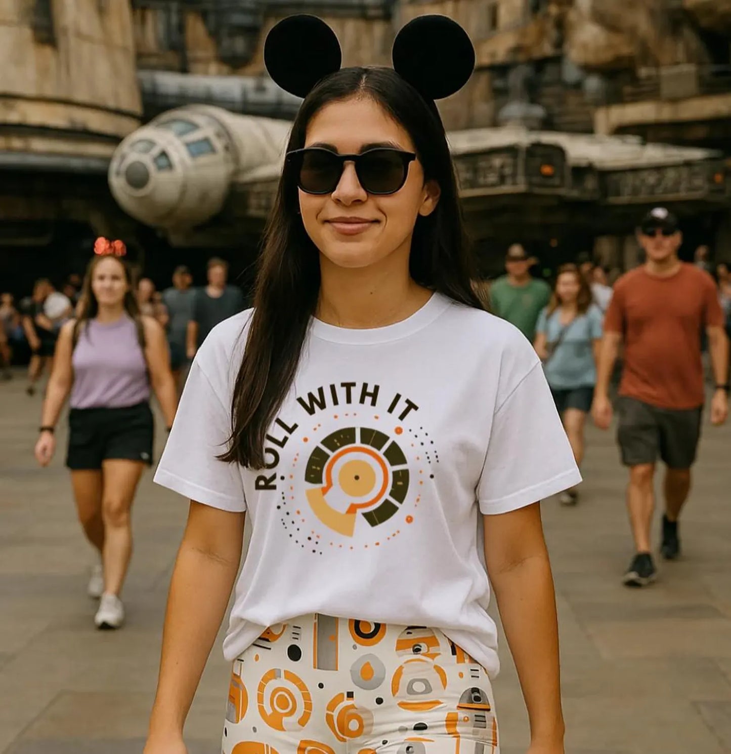 Kids Space Driod Graphic Tee & Optional Bottoms