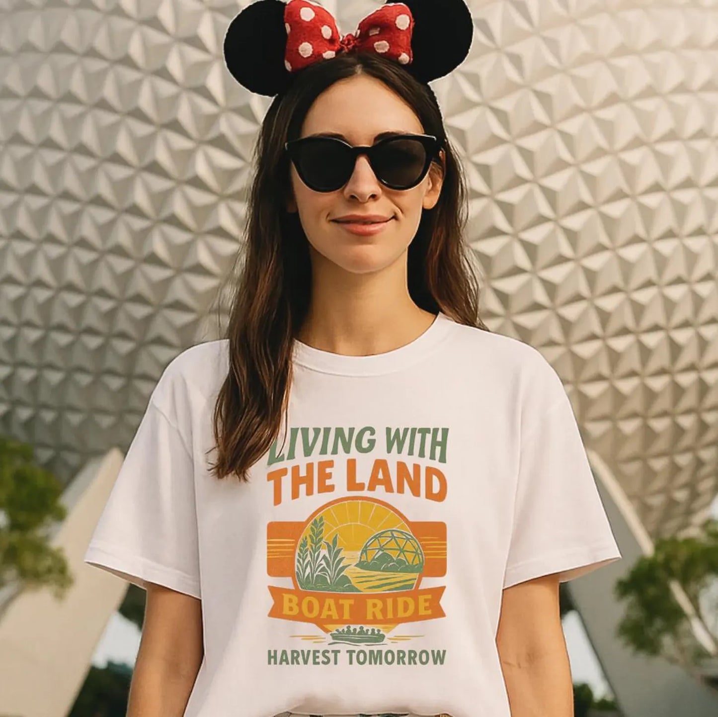 Living with the Land Family Graphic Tee