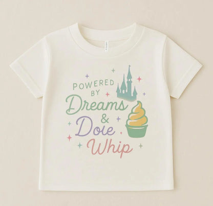 Powered by Dreams & Whip Pastel Family Graphic Tee