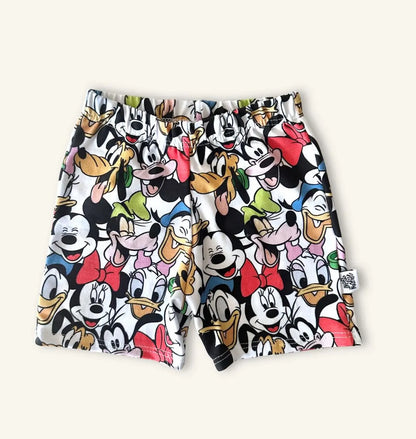 Kids Handcrafted Fab 5 Friends Crew Shorts