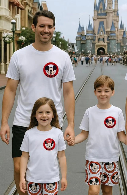 Mouse Club Customizable Family Graphic Tee