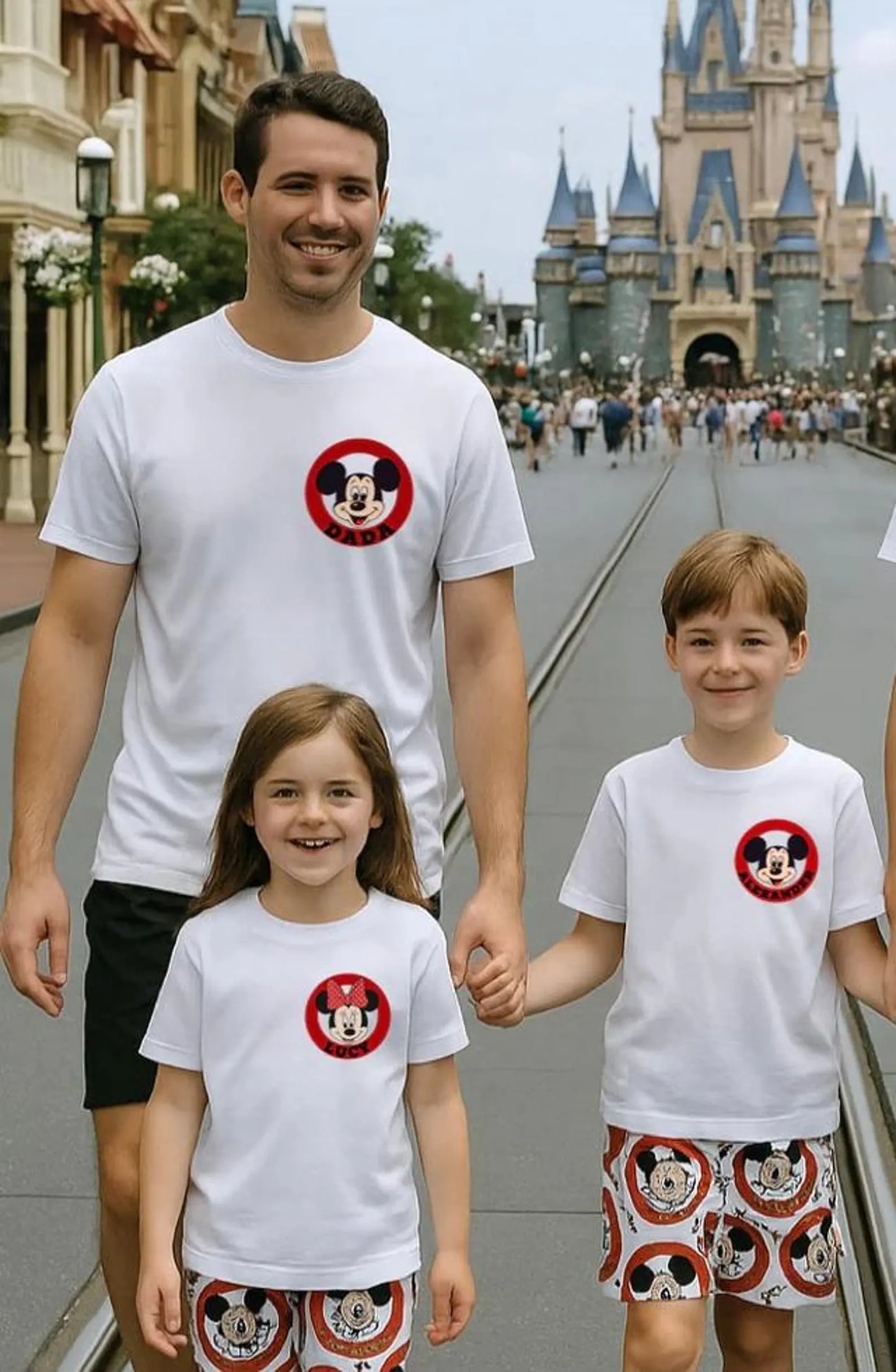 Mouse Club Customizable Family Graphic Tee