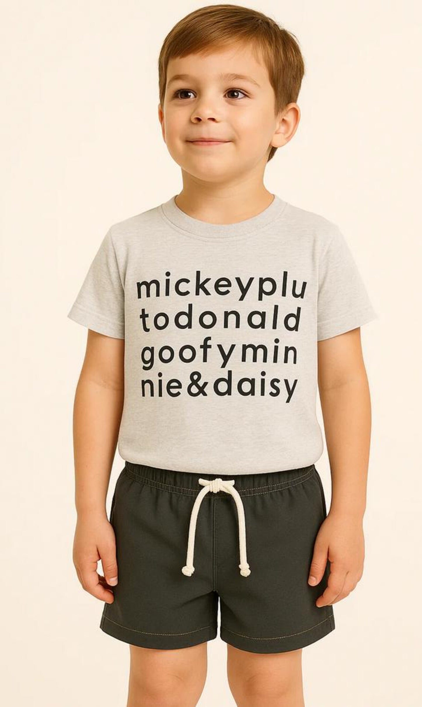 Kids Fab 5 Characters Graphic Tee & Optional Bottoms