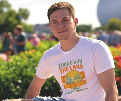 Living with the Land Family Graphic Tee