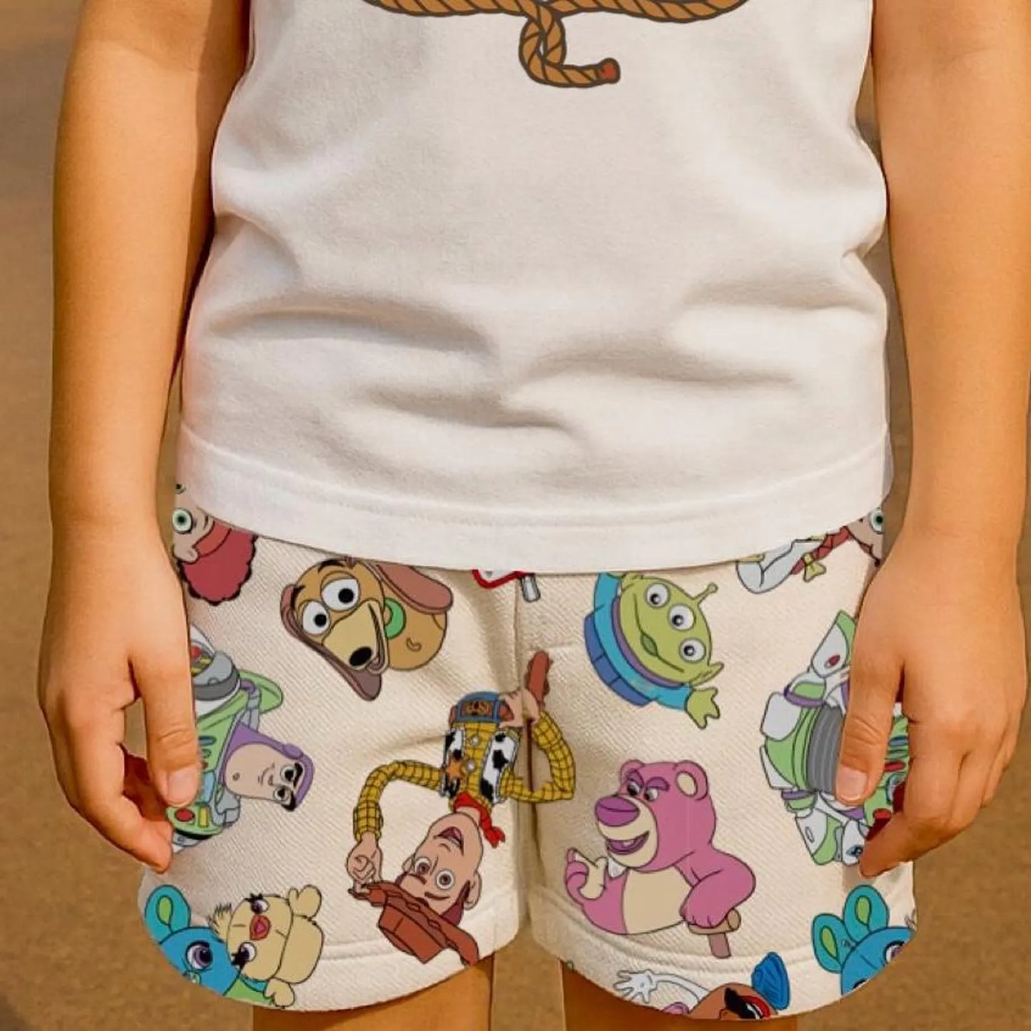 Kids Handcrafted Classic Toys Crew Shorts