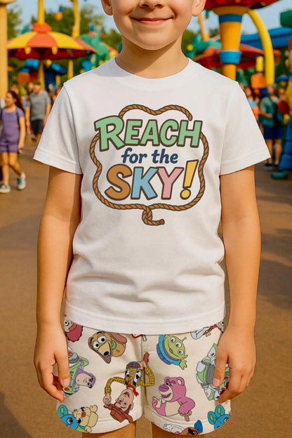 Kids Handcrafted Classic Toys Crew Shorts