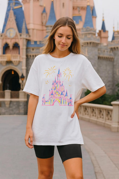 Castle Sketch Family Graphic Tee