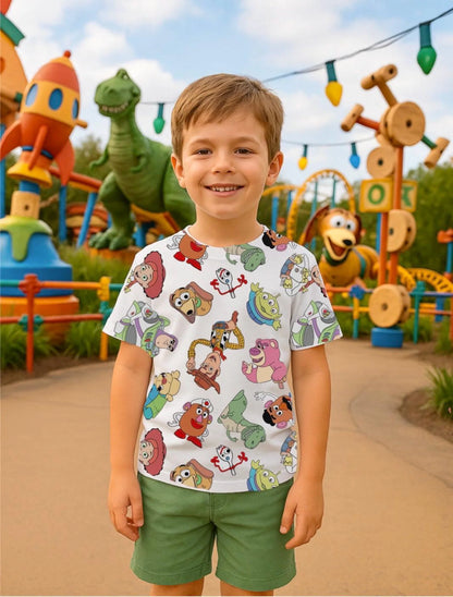 Kids Handcrafted Toy Top & Optional Bottoms