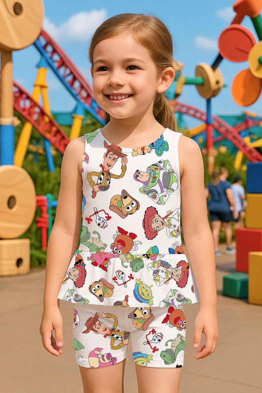 Kids Handcrafted Toy Flutter Tank & Optional Bottoms