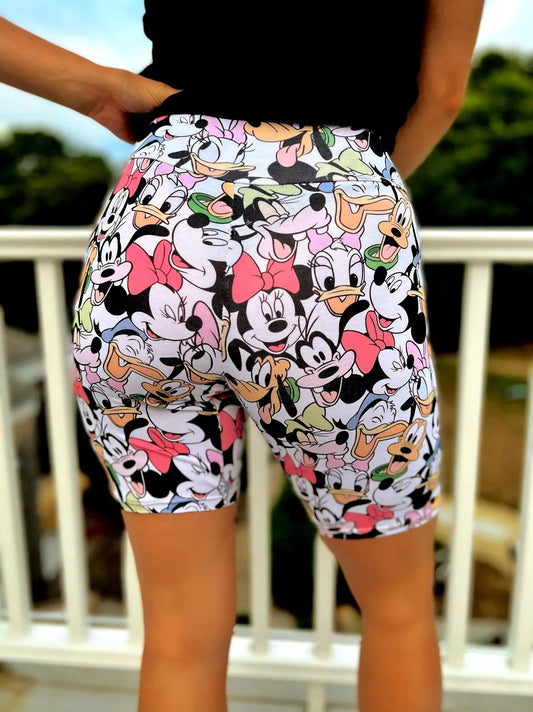 Adult Handcrafted Fab 5 Friends Bike Shorts