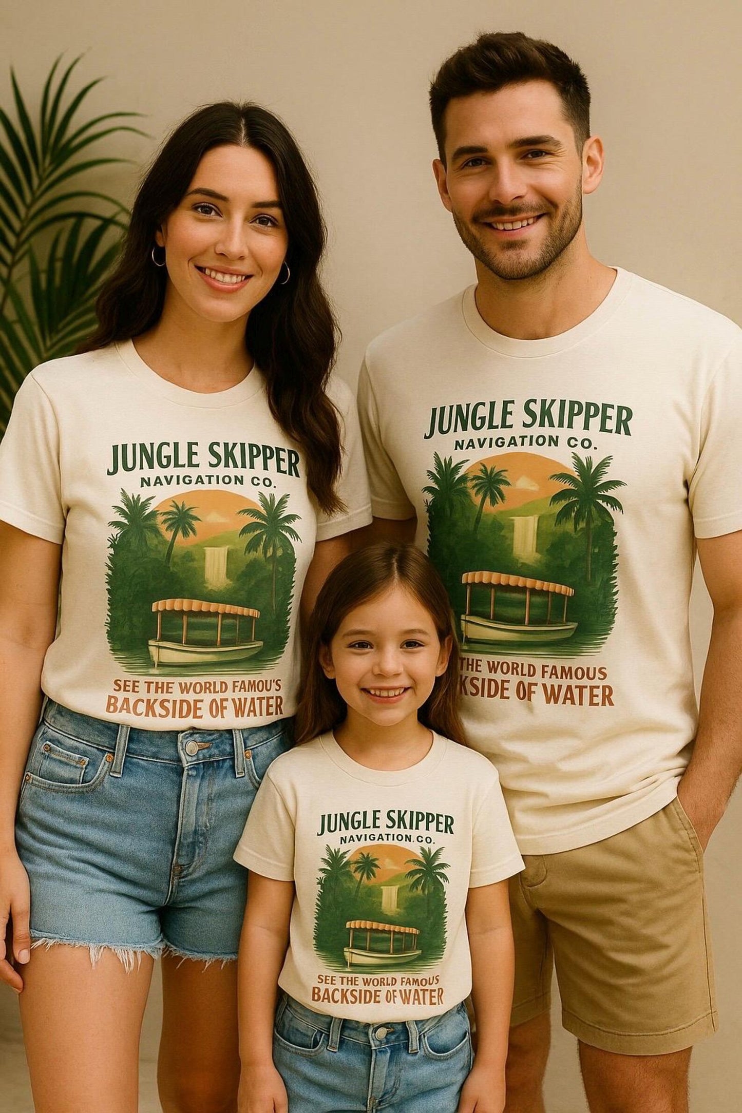 Jungle Skipper Navigation Co. Family Graphic Tee