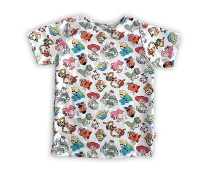 Kids Handcrafted Toy Top & Optional Bottoms