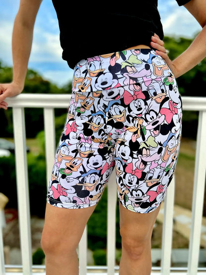 Adult Handcrafted Fab 5 Friends Bike Shorts