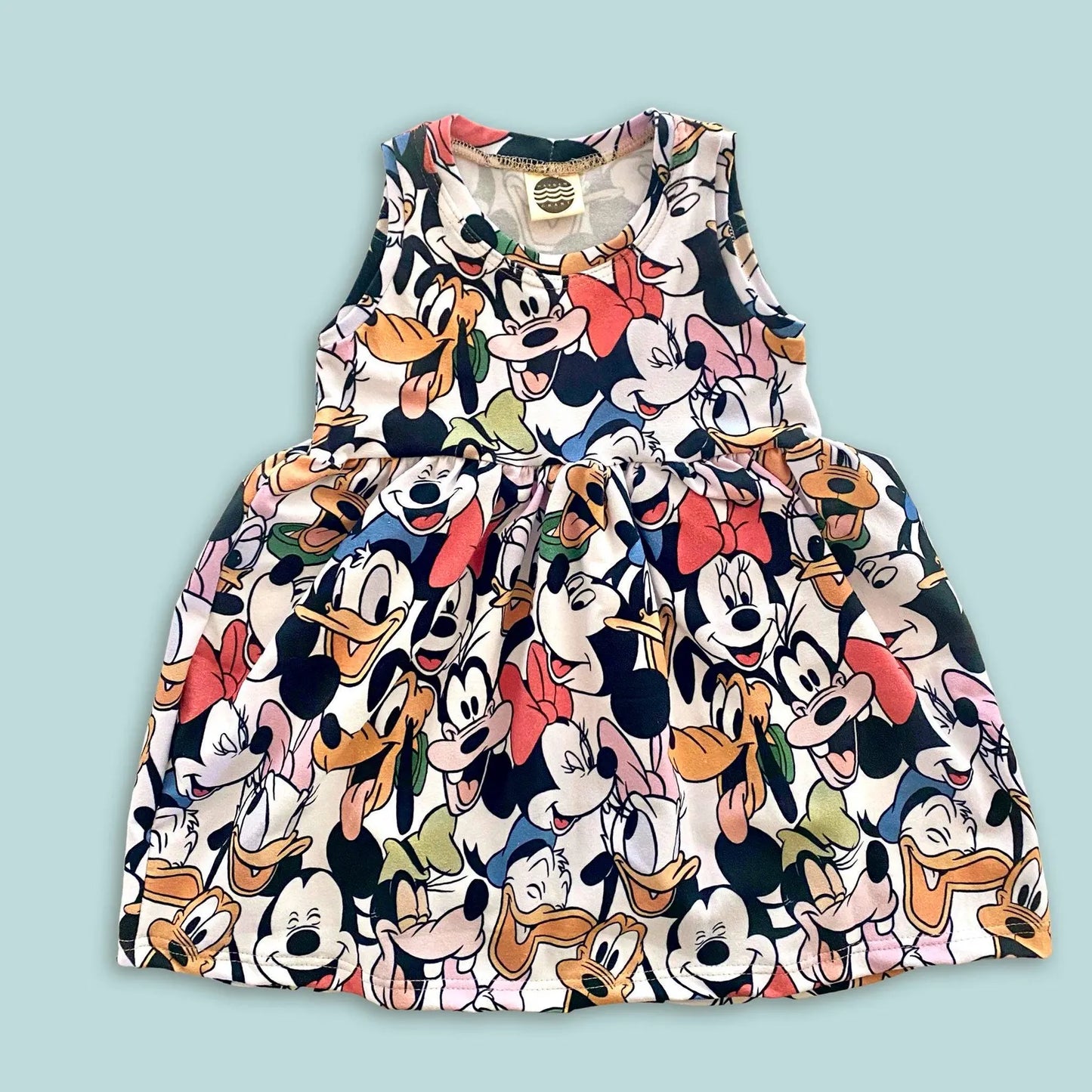 Kids Handcrafted Fab 5 Friends Peplum Dress
