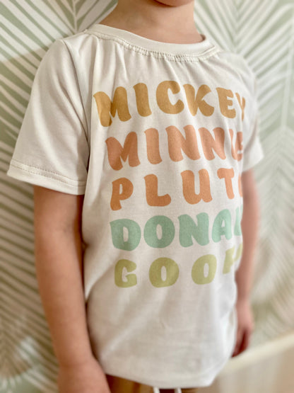 Disney Character Tee, Disney t-shirt, Disney Vacation Tee kids & baby Disney Outfit, Girls Disney Outfit, Kids Mickey t-shirt, Minnie Mickey
