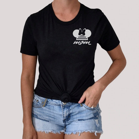 Custom Disney Family Tee, Mom Disney tee, Minnie Tee, Dad Disney Tee, Custom Adult Disney T shirt, Disney Vacation Tee, Family Disney Shirts